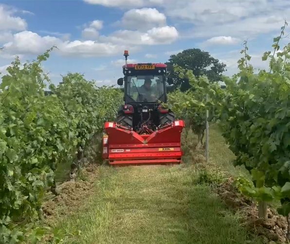 KRM Fruit and Vine Inter Row Mowers and Spreaders